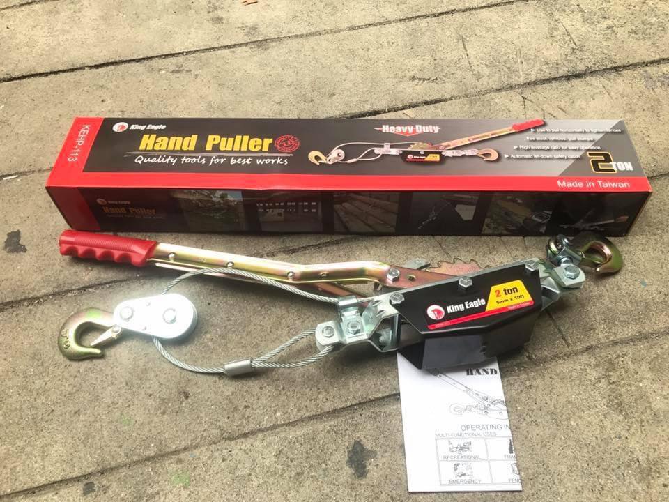 รอกสลิง มือโยก ยี่ห้อ King Eagle 2-4 ตัน ยาว 3 เมตร