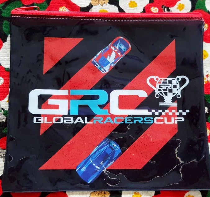 Disney cars GRC กระเป๋าใส่ของ คาร์ PVC มีซิป ของแท้จากญี่ปุ่น Size : 19.5 x 18 cm
