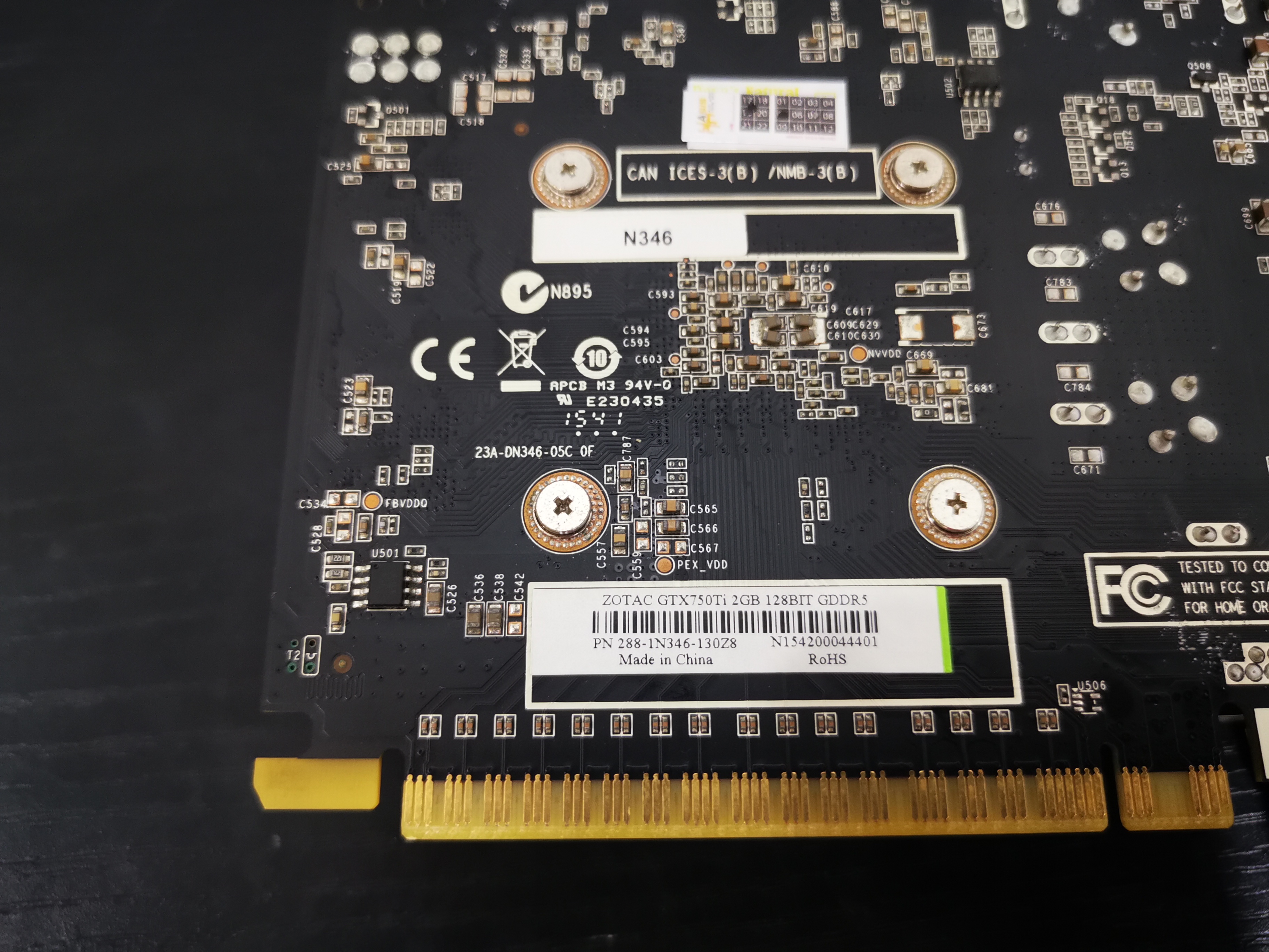 Zotac GTX750Ti 2G ddr5