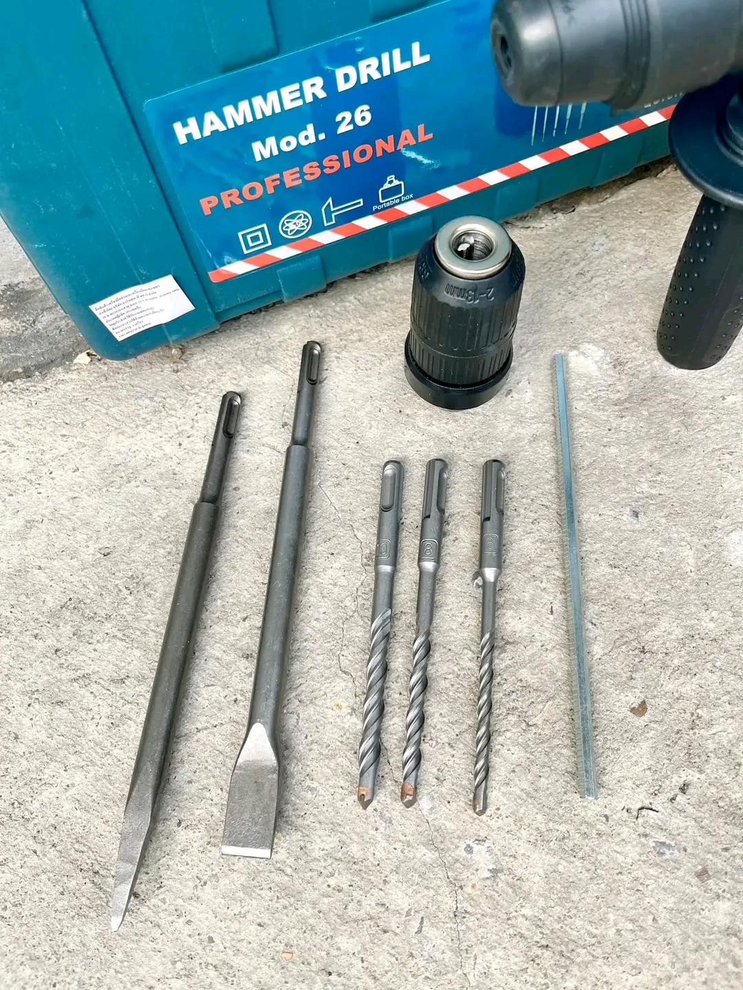 สว่าน 2-26 สว่านโรตารี่ ENZO 3 ระบบ