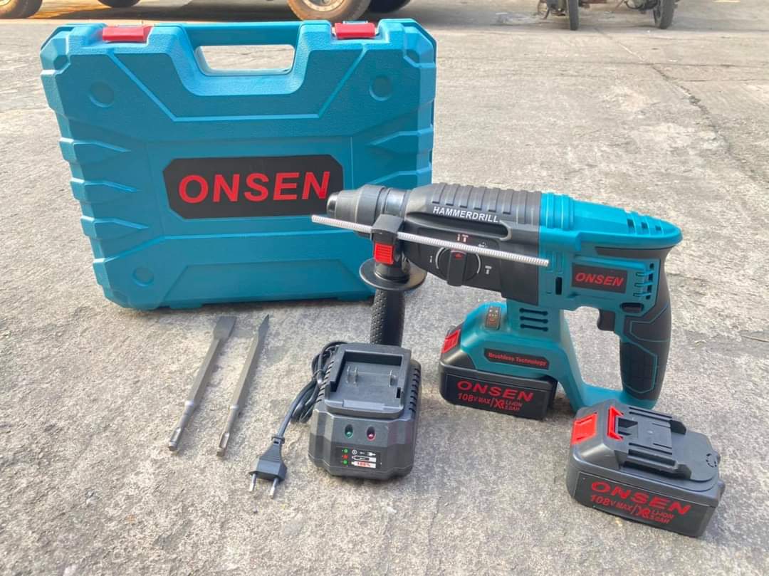 สว่านโรตารี่แบต Onsen งานญี่ปุ่น รุ่น Brushless 108v