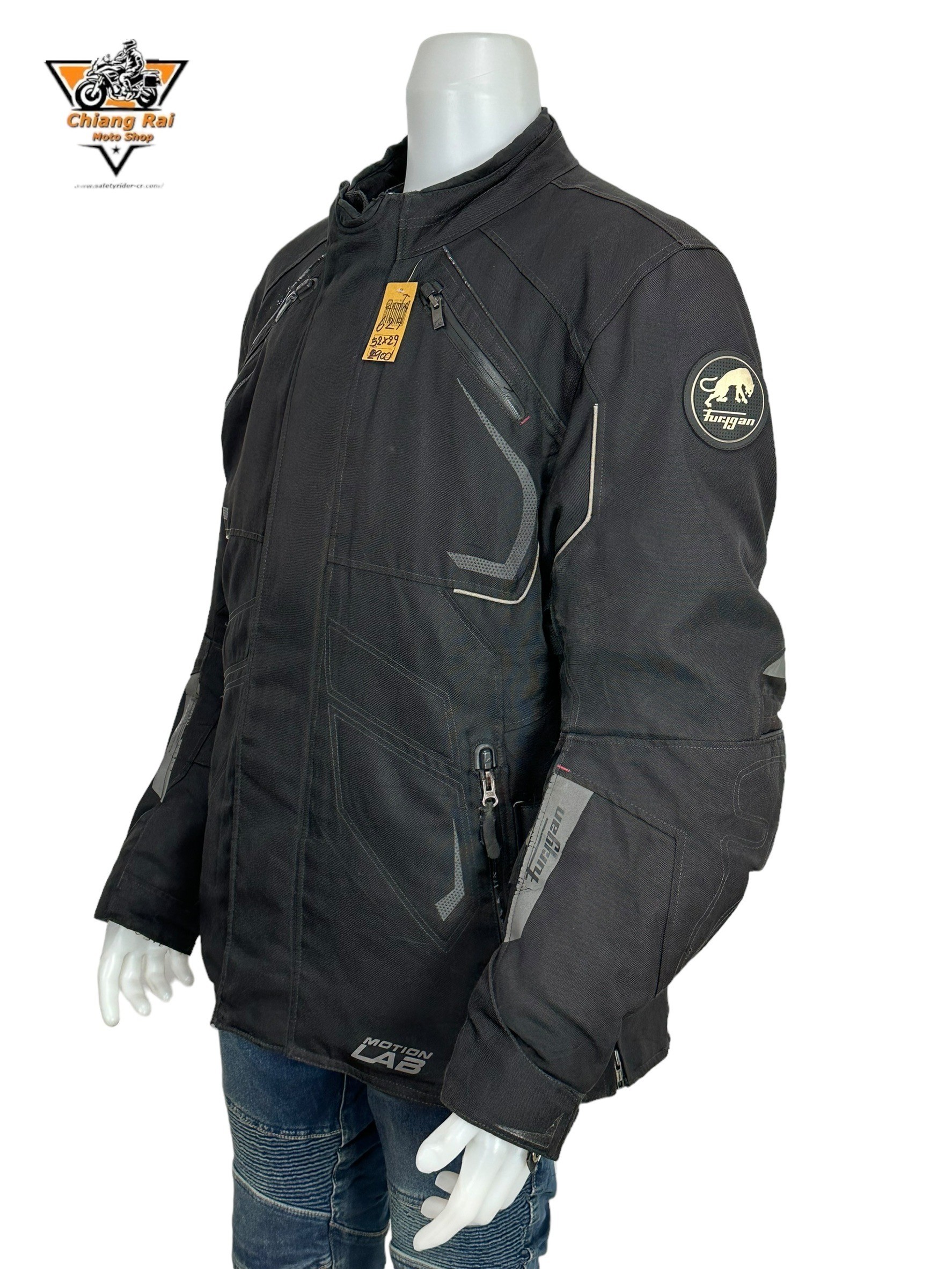 เสื้อขี่มอเตอร์ไซด์( มือสอง) RCTA 629: อก 52" ยาว 29"(XL) **furygan**