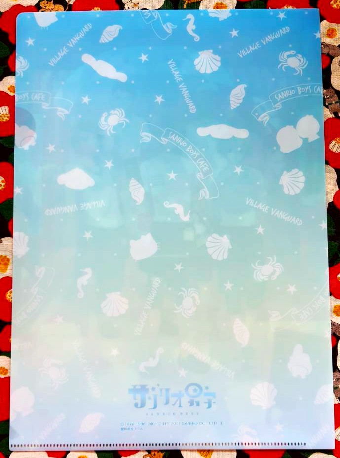 แฟ้ม A4 แบบสอด Sanrio Boys ซานริโอ้ บอยจากญี่ปุ่น