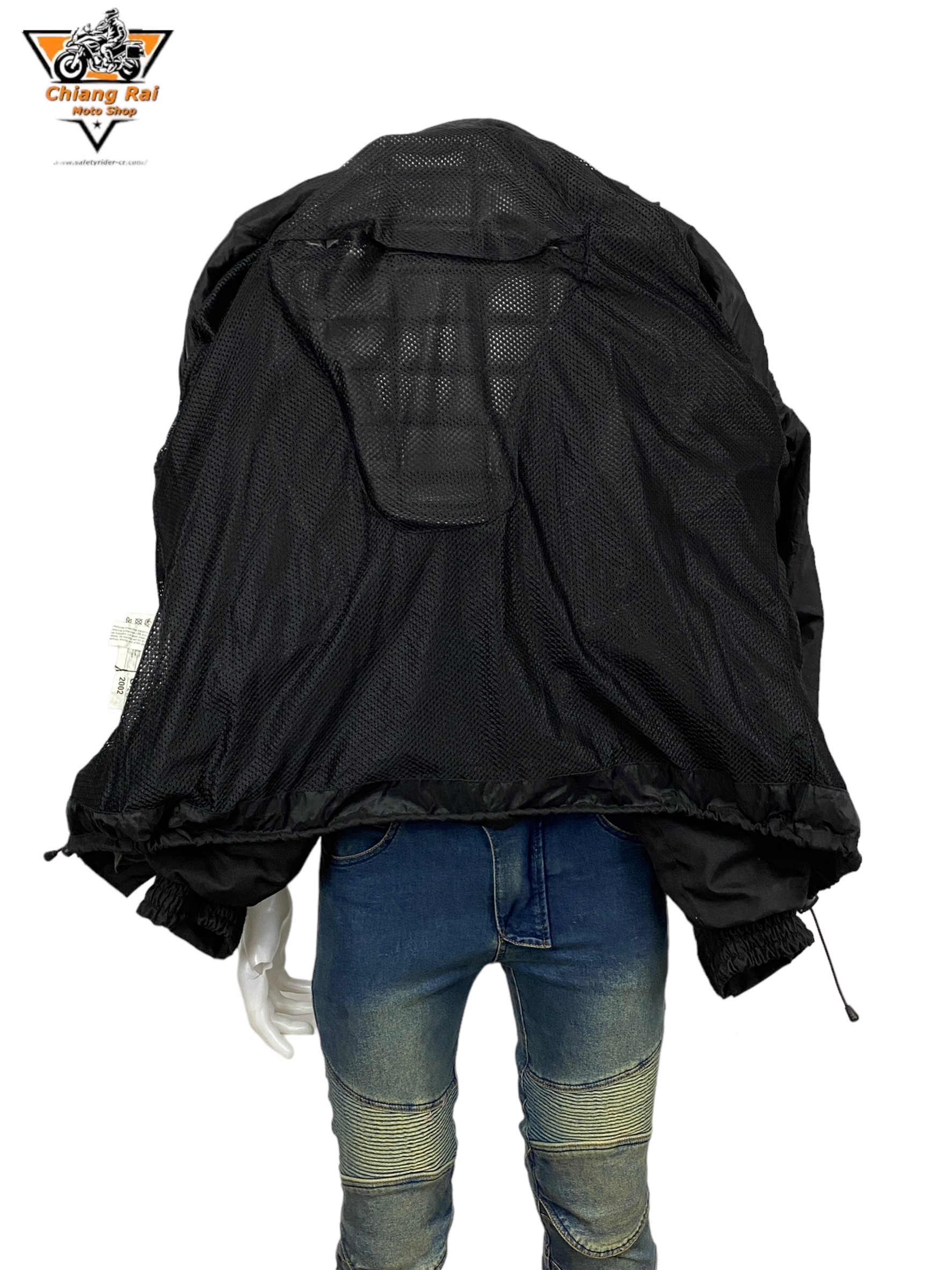 เสื้อขี่มอเตอร์ไซด์( มือสอง) RCTA 490: อก 50" ยาว 30" (XL) **BUFFALO**