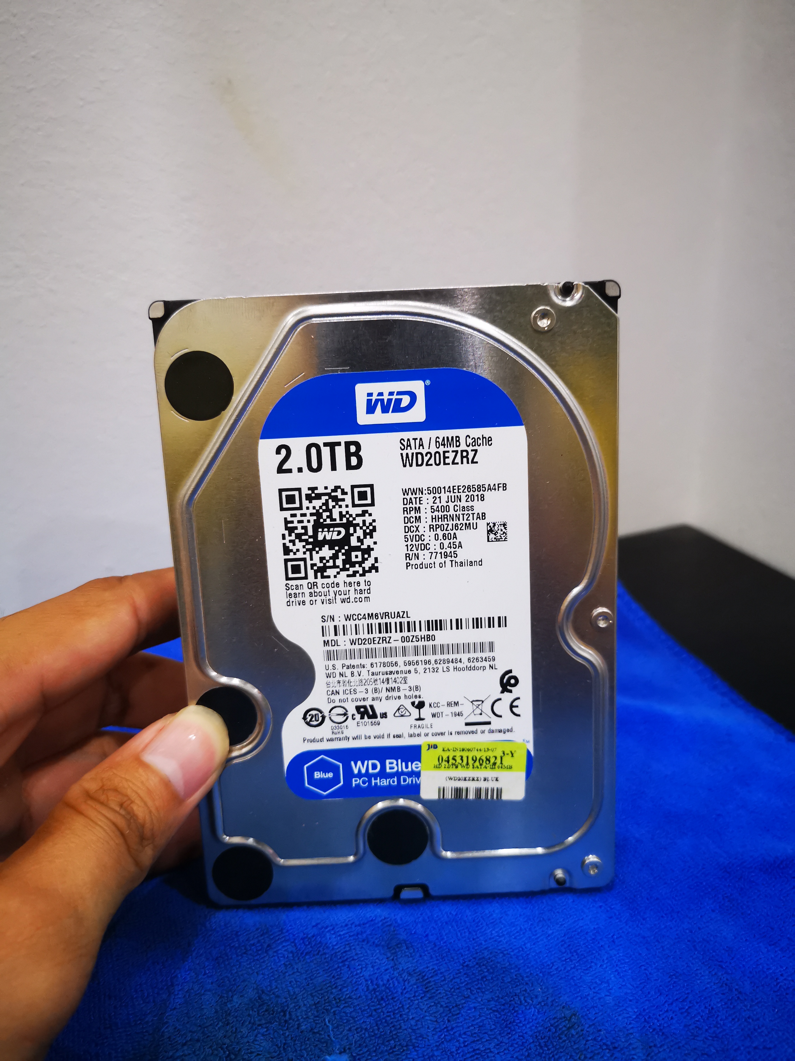 HDD WD Blue 2.0 TB