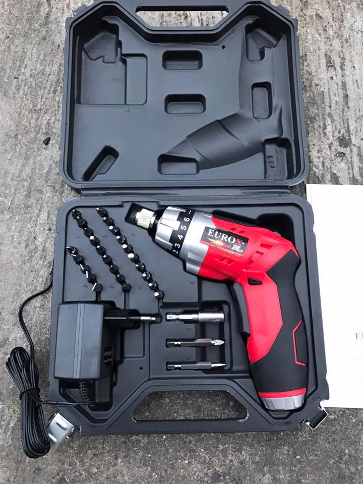 สว่านไร้สาย EUROX ไขควงไร้สาย