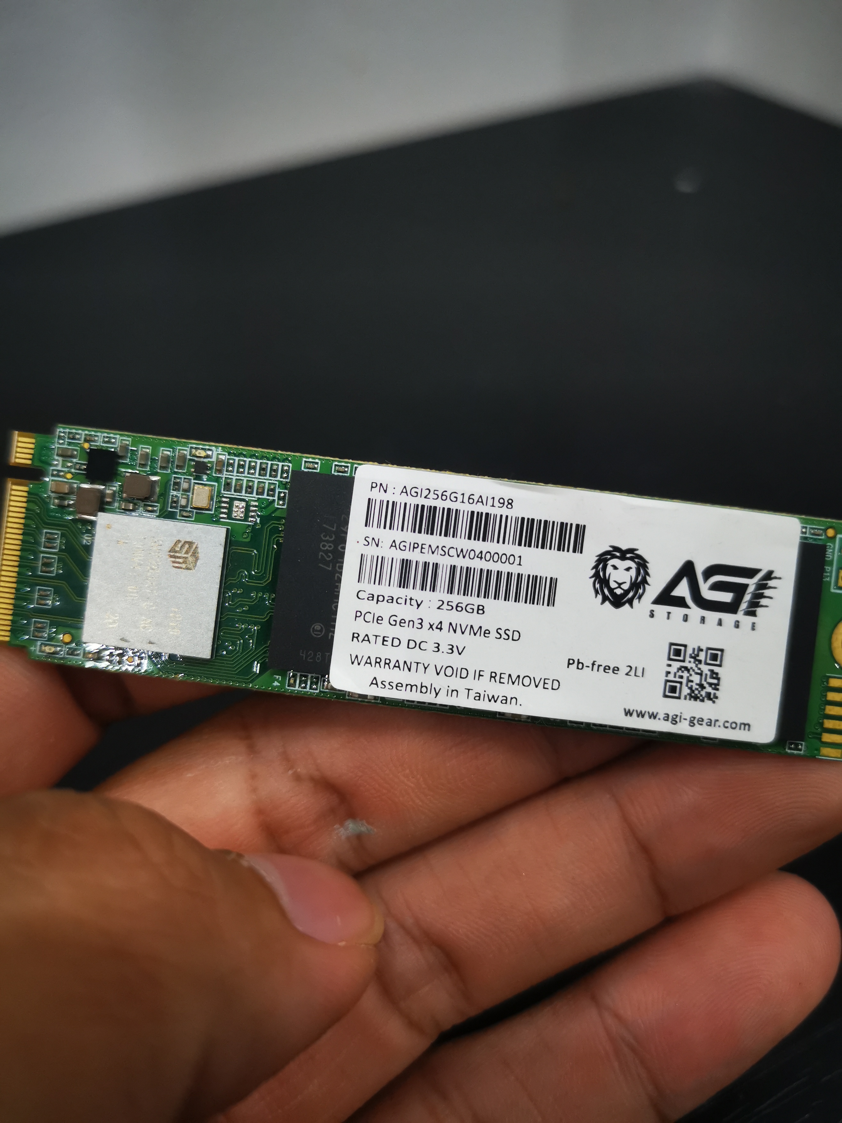 SSD M.2 NVMe AGI 256GB