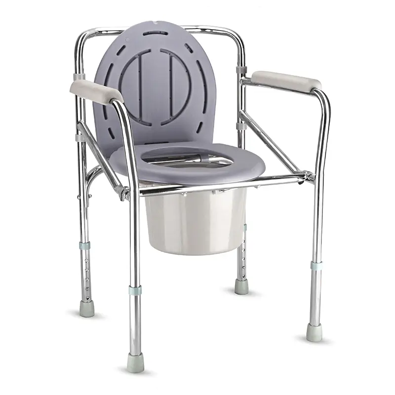 เก้าอี้นั่งถ่าย JUMAO Folding Commode Chair รุ่น JM894