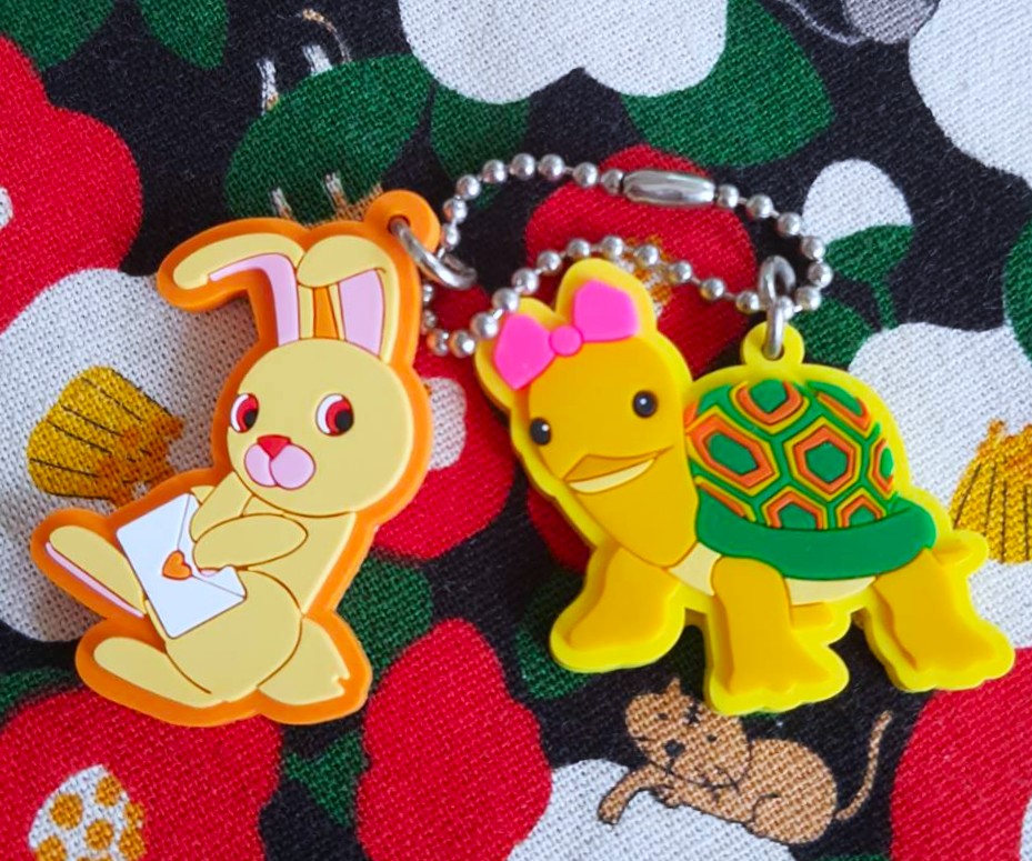 ของแท้จากญี่ปุ่น Set พวงกุญแจ น้อง หมี PostPet น่ารักๆ จากญี่ปุ่น Size : โดยประมาณ 6 cm กระต่าย เต่า