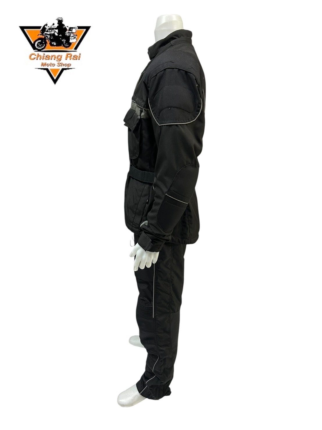 ชุดสำหรับขี่มอเตอร์ไซด์ (มือสอง) SET 034 ชุดทัวริ่ง เสื้อการ์ด + กางเกง ยี่ห้อ***Experience***