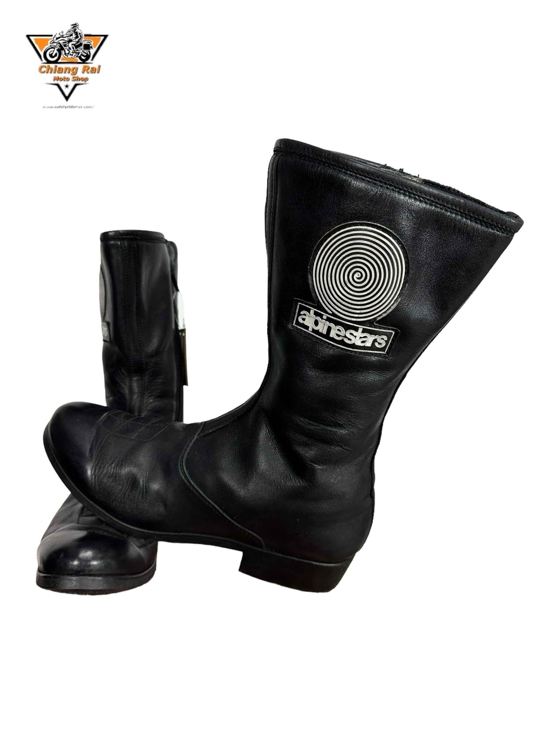 รองเท้าขี่มอเตอร์ไซด์( มือสอง) RCBS-611 Size ขนาดจากป้าย 42:EUR / 7.5:UK / 25.8:Cm.(alpinestars)