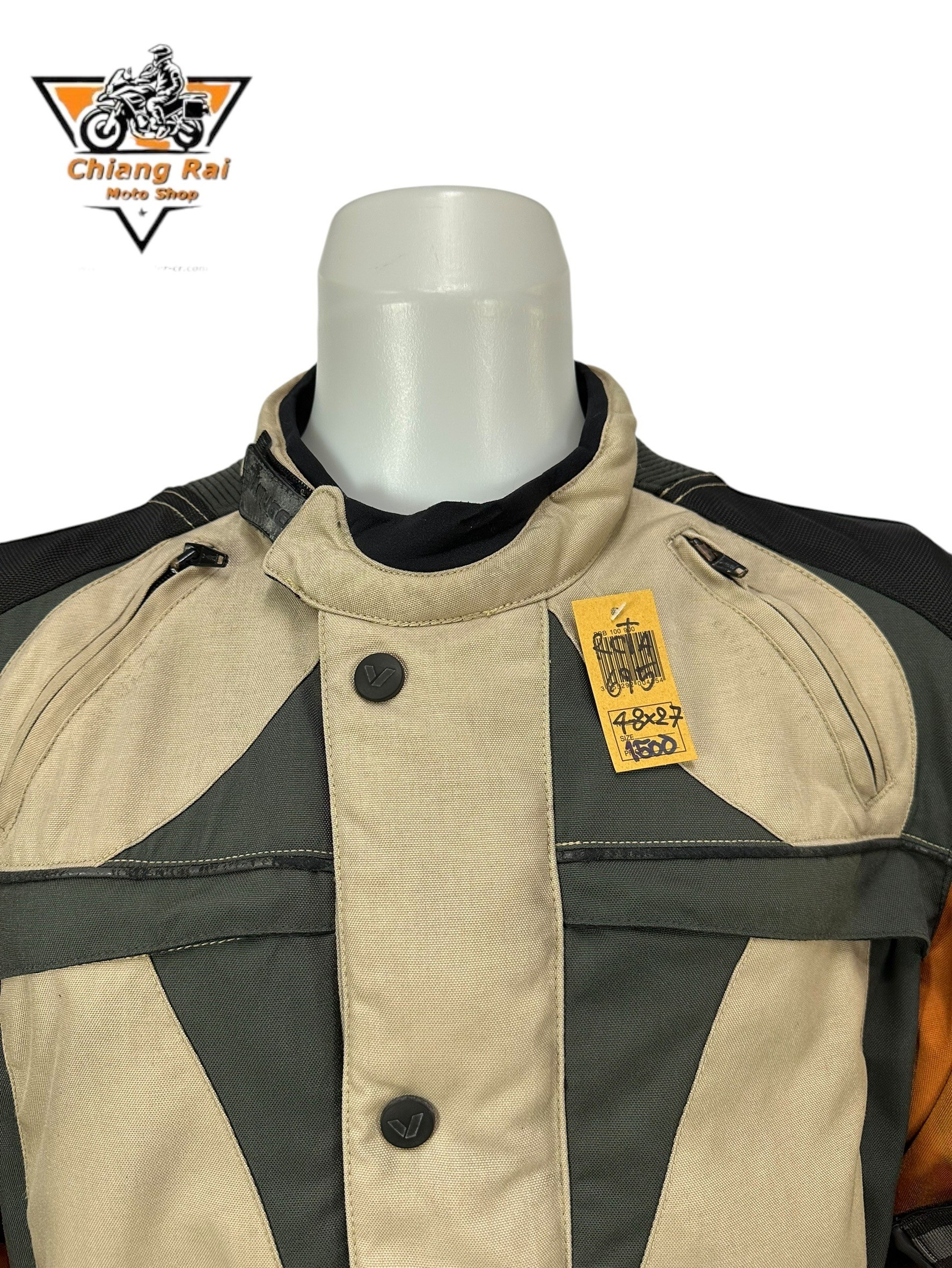 เสื้อขี่มอเตอร์ไซด์( มือสอง) RCTA 698 อก 48" ยาว 27 (L) **VANUCC**