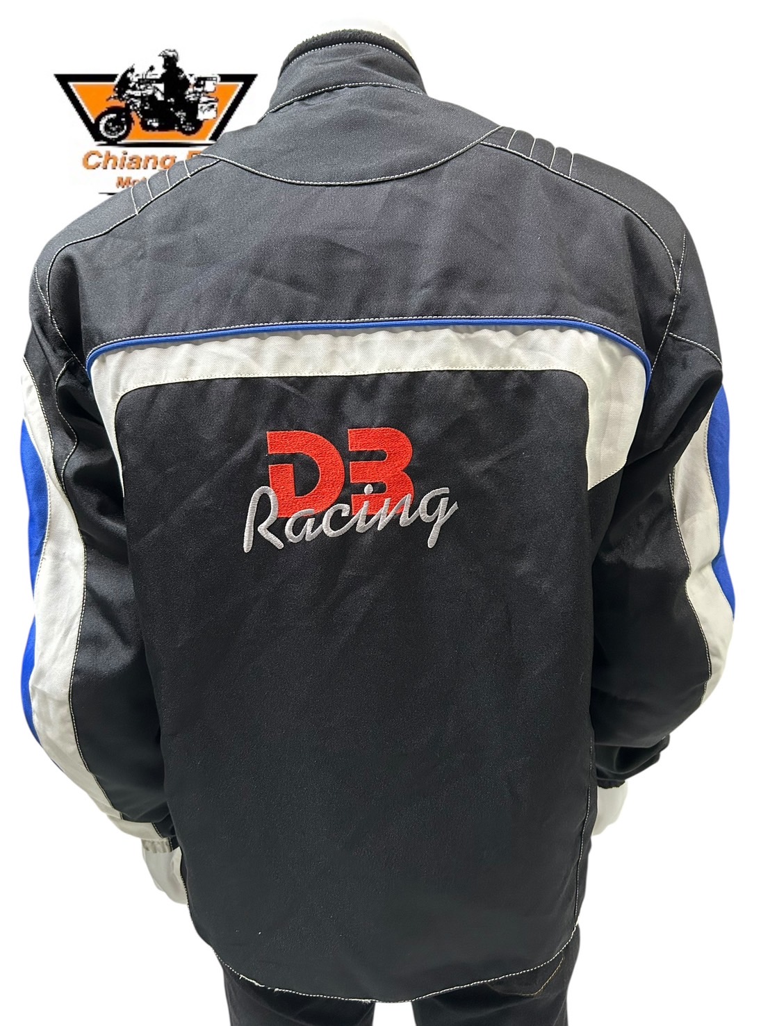 เสื้อขี่มอเตอร์ไซด์( มือสอง) CRSB 053 : อก 48" ยาว 27" (L) **DB Racing**