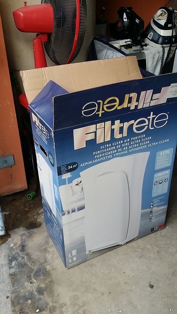 ซ่อมเครื่องฟอกอากาศ ยี่ห้อ 3M รุ่น FAP03-RS-2 อาการพัดลมไม่หมุน