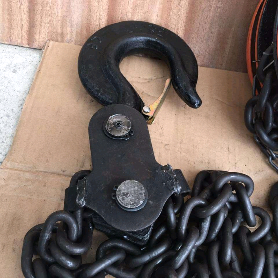 รอกโซ่ 5 ตัน ยี่ห้อ Star Way แบบเหลี่ยม ยาว 3 เมตร