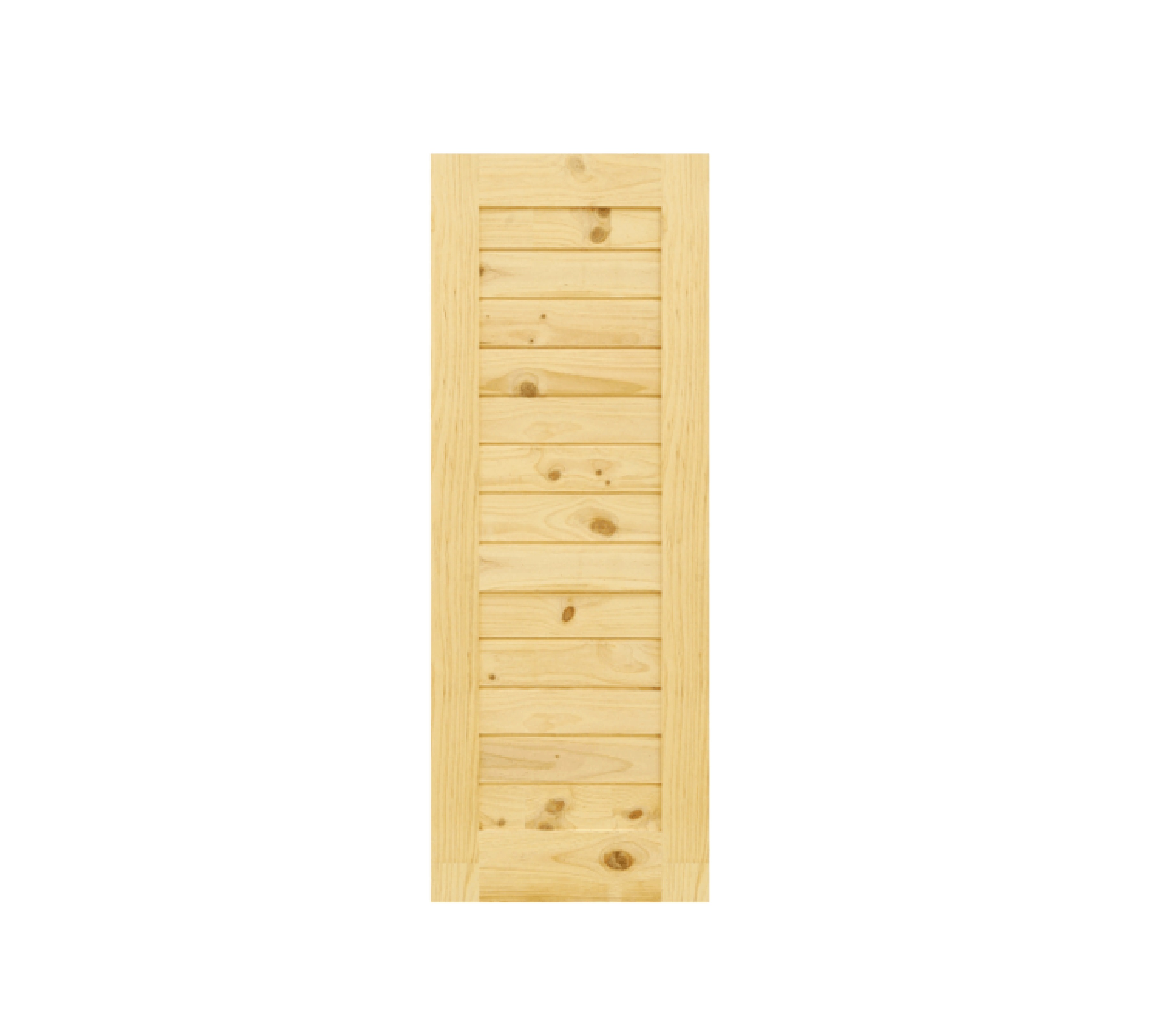 ประตูรุ่น Eco Pine-001 (สนNZ) ขนาด 90x200 cm.