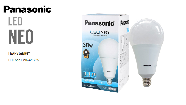 หลอด LED Bulb Neo E27 30W Daylight PANASONIC