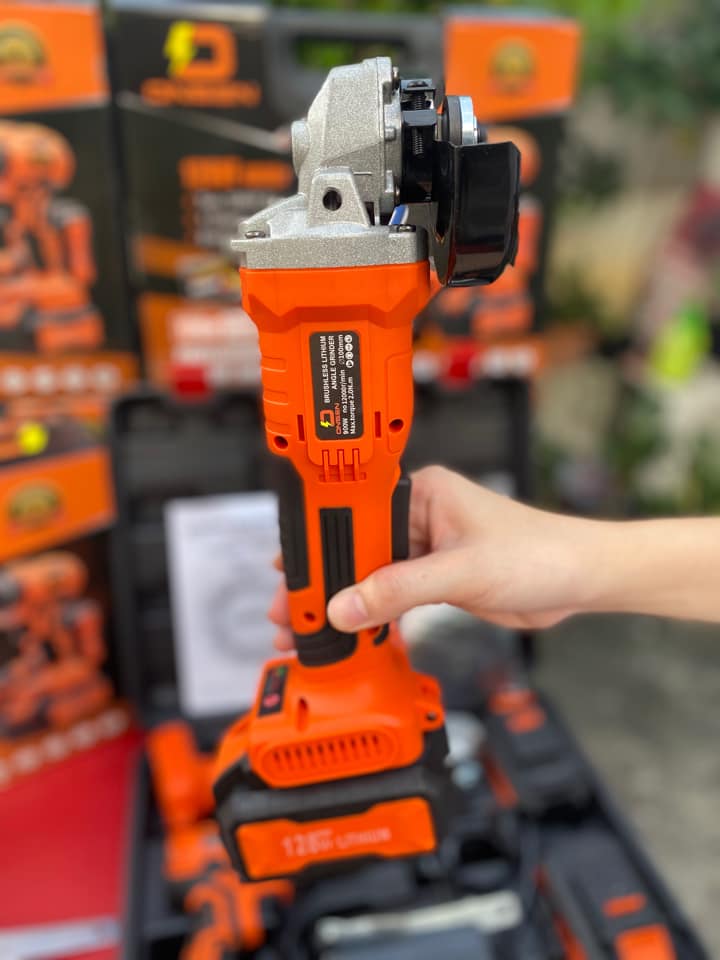 สว่านแบต เจียแบต ชุดเซต 2in1 ยี่ห้อ Onsen 128V ถ่าน 2 ก้อน