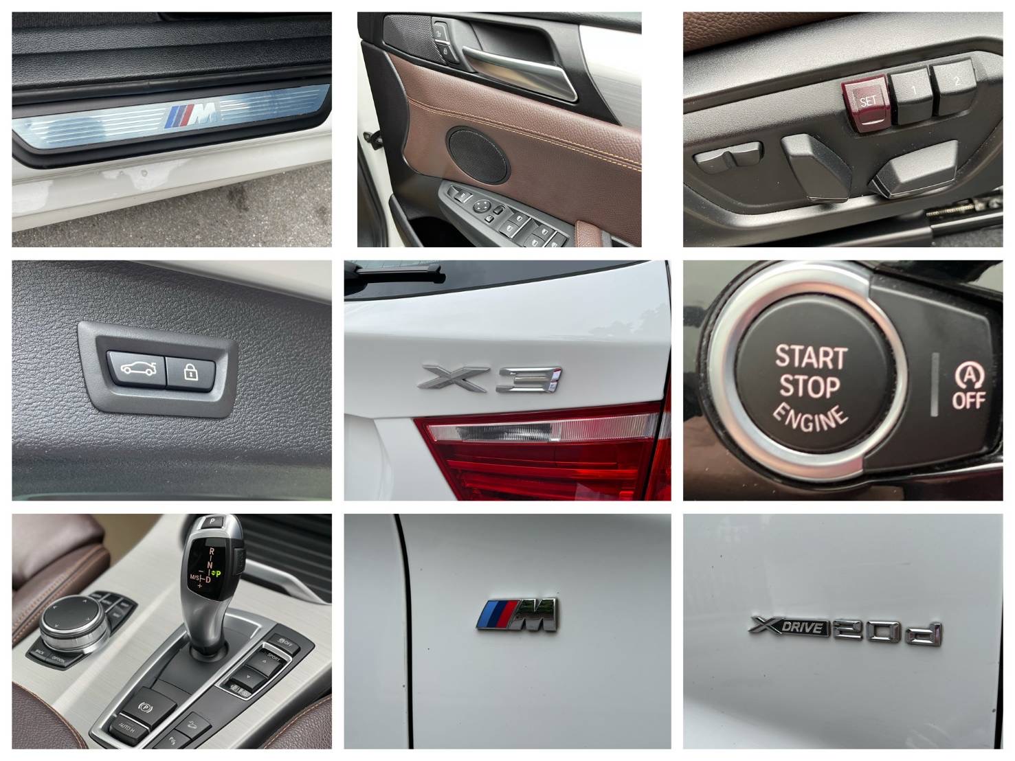 BMW X3 xDrive 20d Lci M-Sport F25 ดีเซล ปี 2017