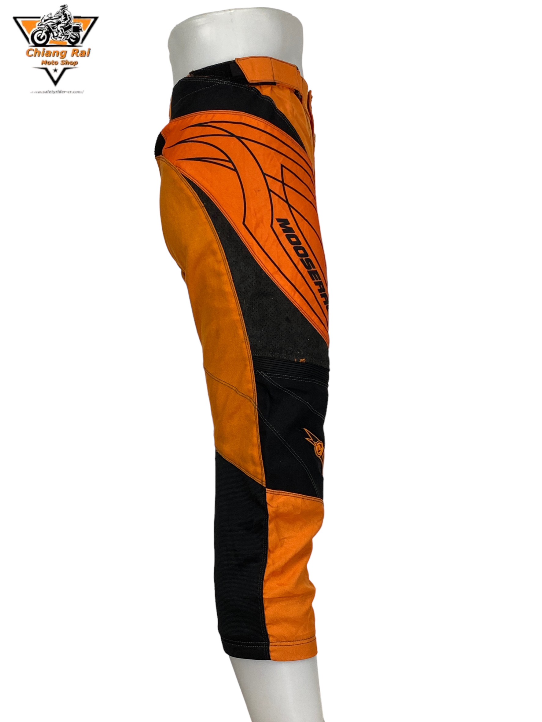 กางเกงขี่มอเตอร์ไซด์ ( มือสอง ) E&A 529: เอว 28-30" ยาว 24" **MOOSERACING**