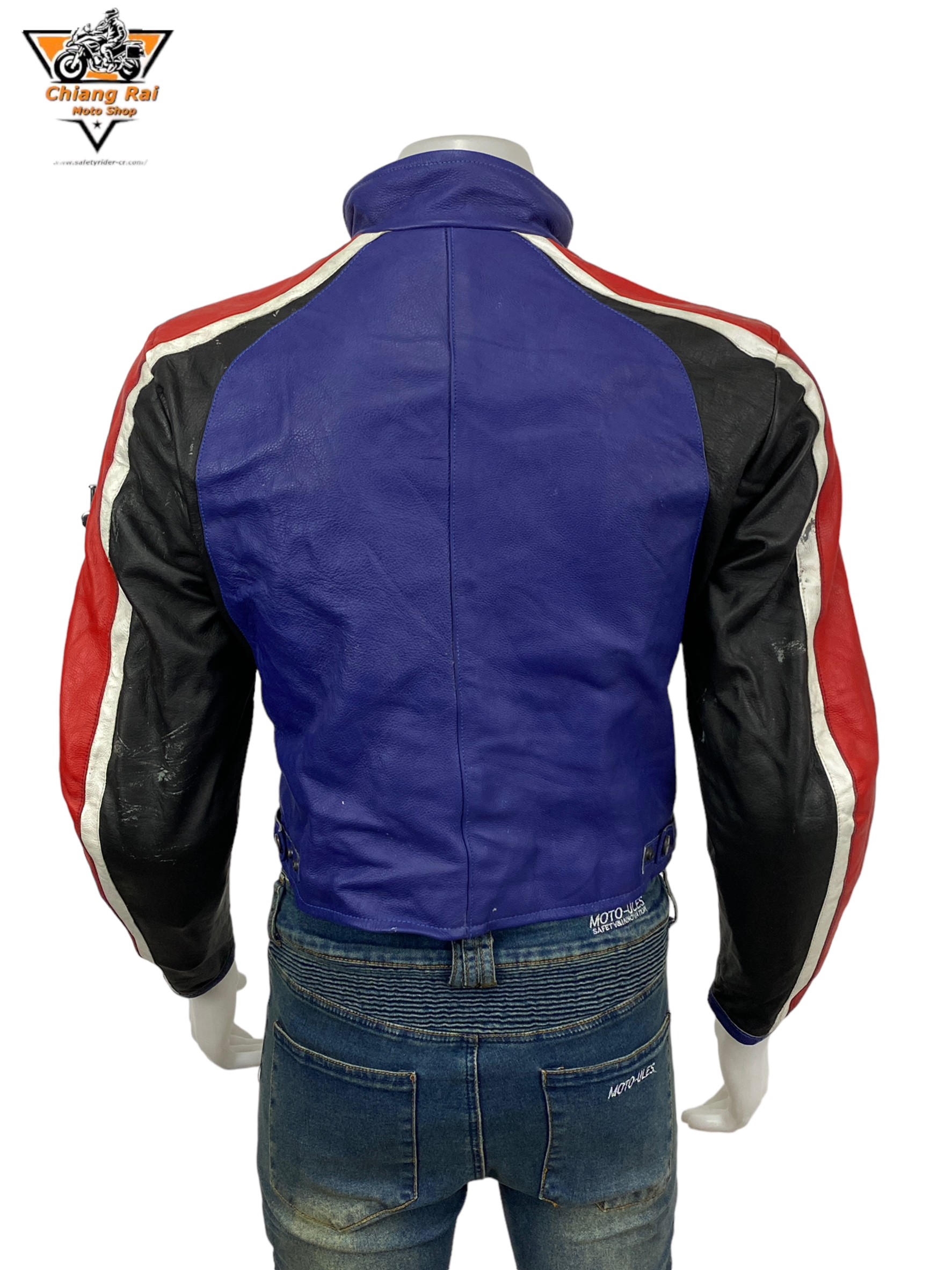 เสื้อการ์ดขี่มอเตอร์ไซด์( มือสอง) RCSS 037: อก 38" ยาว 21" (S) **SPIDI**