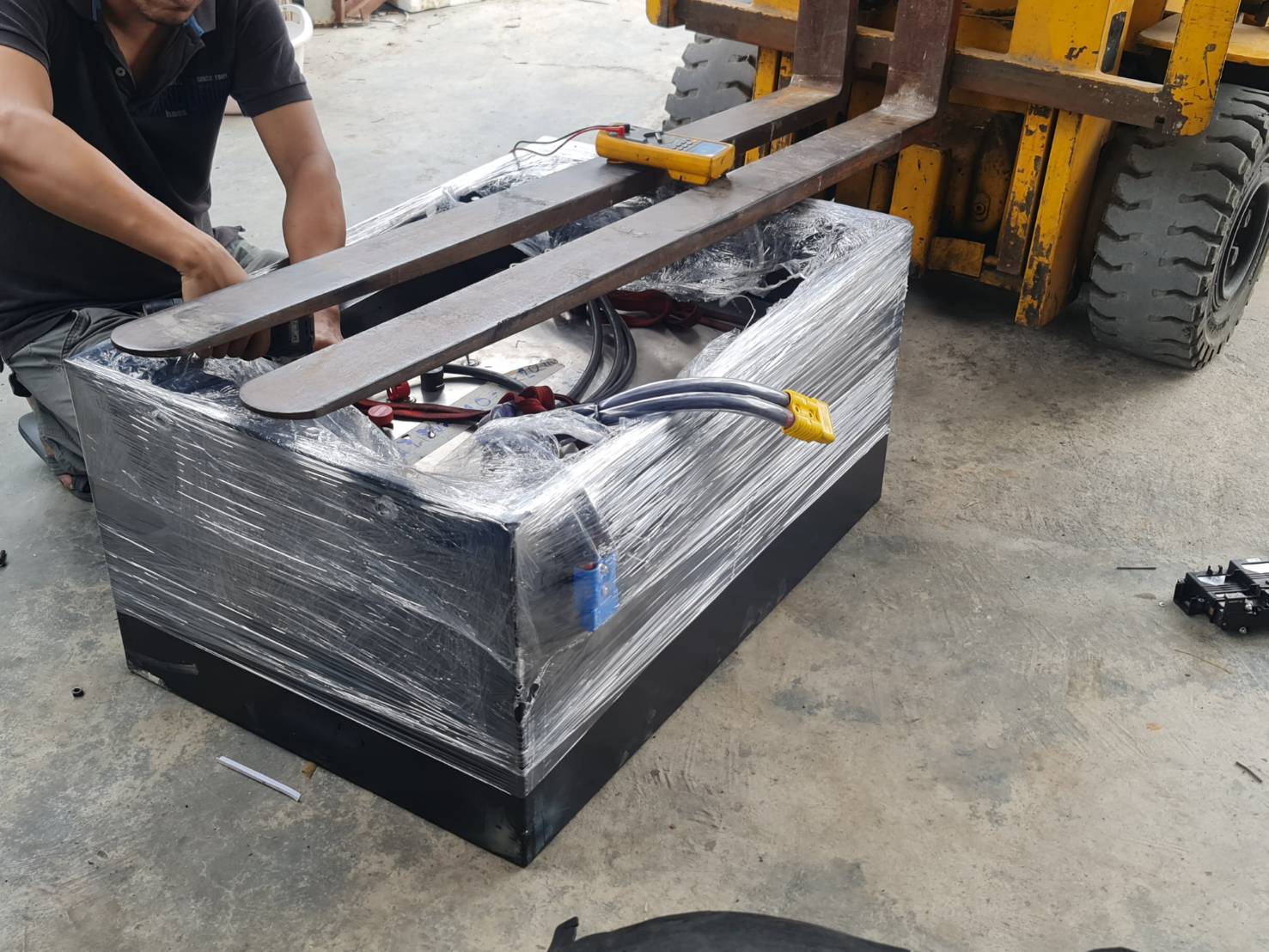 แบตเตอรี่โฟคลิฟท์ไฟฟ้า รถยกไฟฟ้า forklift handlift 24v 48v