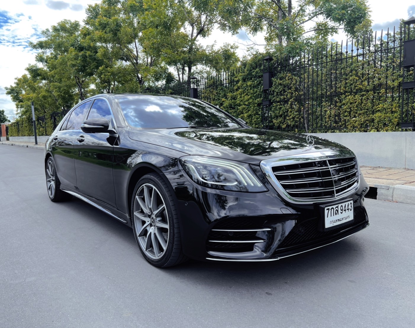 Mercedes Benz S350d AMG Premium สีดำ Obsidian Black ปี 2018