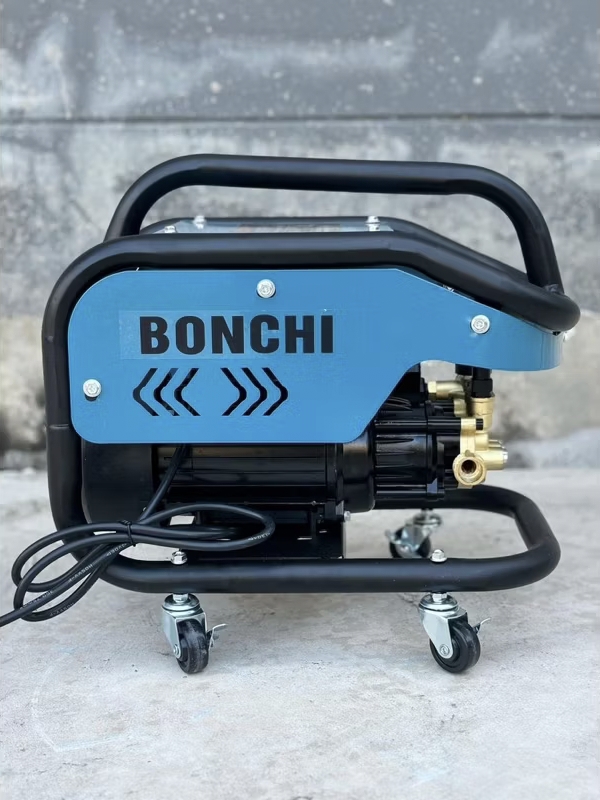 เครื่องฉีดน้ำมีล้อ ปรับรอบได้ 400 บาร์ ยี่ห้อ BONCHI (บอนชิ) รุ่น QXJ-21