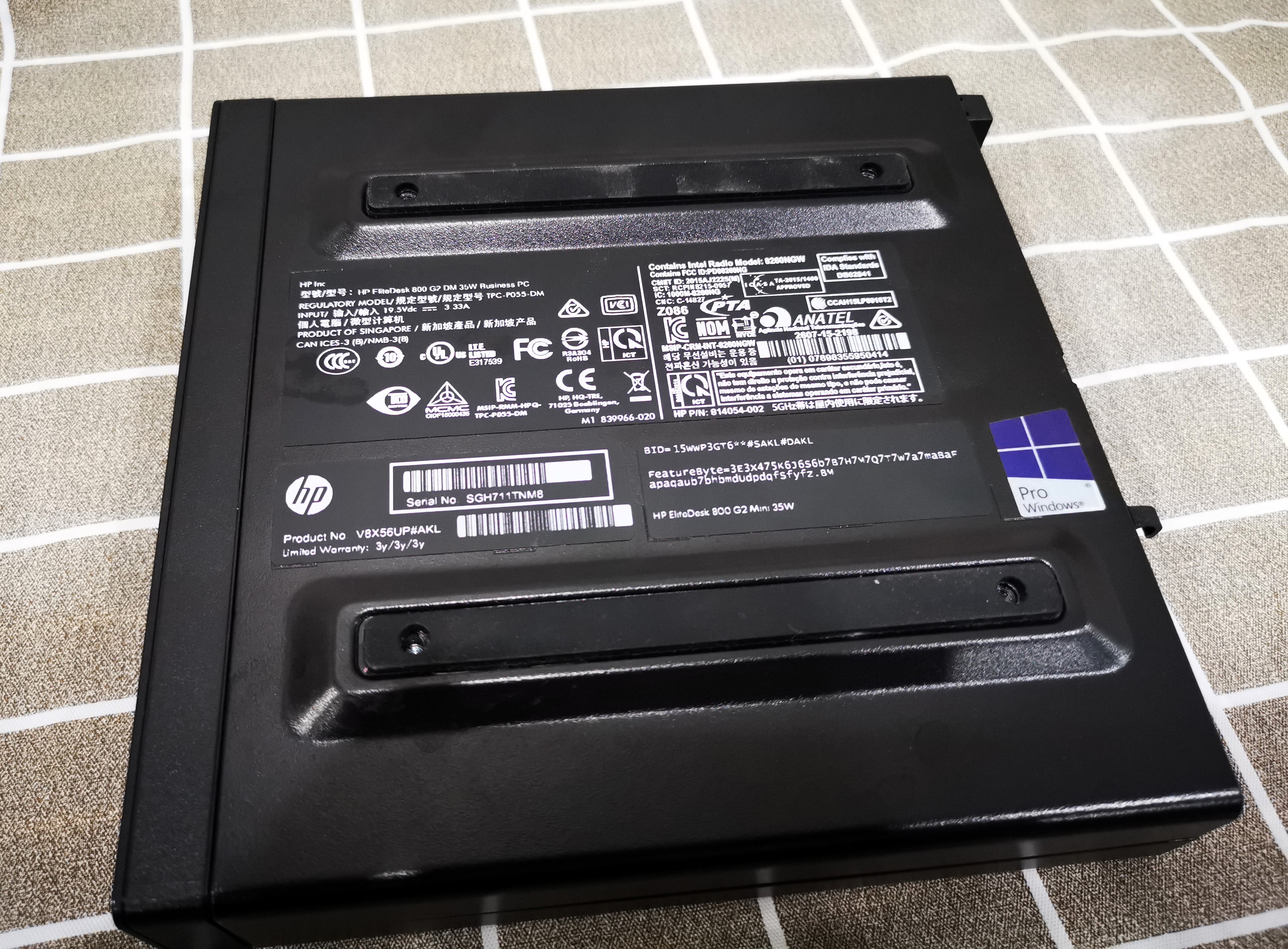 MINI PC HP EliteDesk 800 G2 i5 6500T