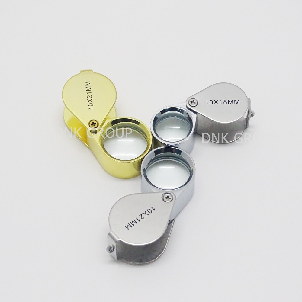 กล้องส่องพระ กล้องส่องเพชร กล้องส่องเครื่องประดับ เลนส์ขยาย ส่องจิวเวลรี่ 10x18MM,10x21MM Magnifying Glas
