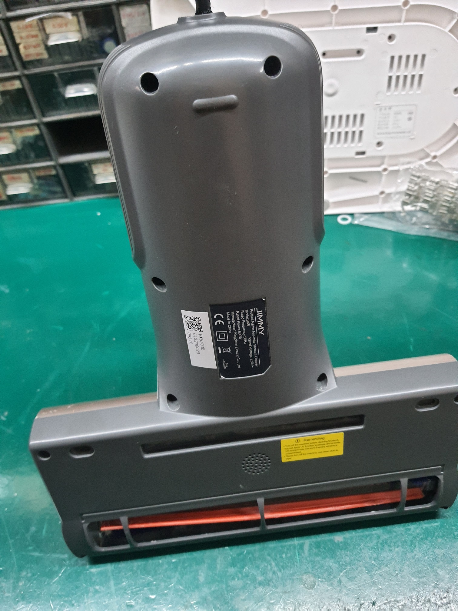 ซ่อมเครื่องดูดไรฝุ่น ยี่ห้อ JIMMY รุ่น BX5 อาการเปิดไม่ติดเครื่องไม่ทำงาน