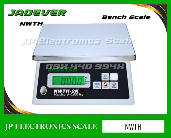 เครื่องชั่งดิจิตอล 3kg ตาชั่งดิจิตอล3kg เครื่องชั่งน้ำหนักดิจิตอล3กิโลกรัม เครื่องชั่งดิจิตอล3กิโล ตาชั่ง3กิโล ความละเอียด0.2g ยี่ห้อ JADEVER รุ่น NWTH-3K ขนาดถาดชั่ง 210 *190 มิลลิเมตร