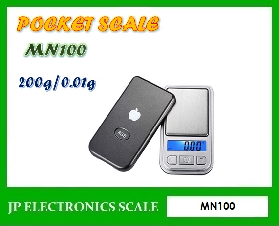 เครื่องชั่งแบบพกพา200g เครื่องชั่งดิจิตอล200กรัม ตาชั่งพกพา200g เครื่องชั่งเล็ก200กรัม เครื่องชั่ง200g ละเอียด 0.01g ตาชั่ง200g*0.01g ทศนิยม 2 ตำแหน่ง ยี่ห้อ MN100 รุ่น MN100