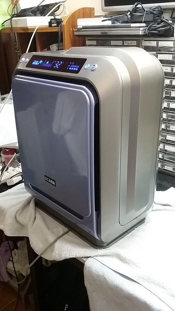 ซ่อมเครื่องฟอกอากาศ ยี่ห้อ SCANA รุ่น SAC-300T อาการเปิดไม่ติดเครื่องไม่ทำงาน