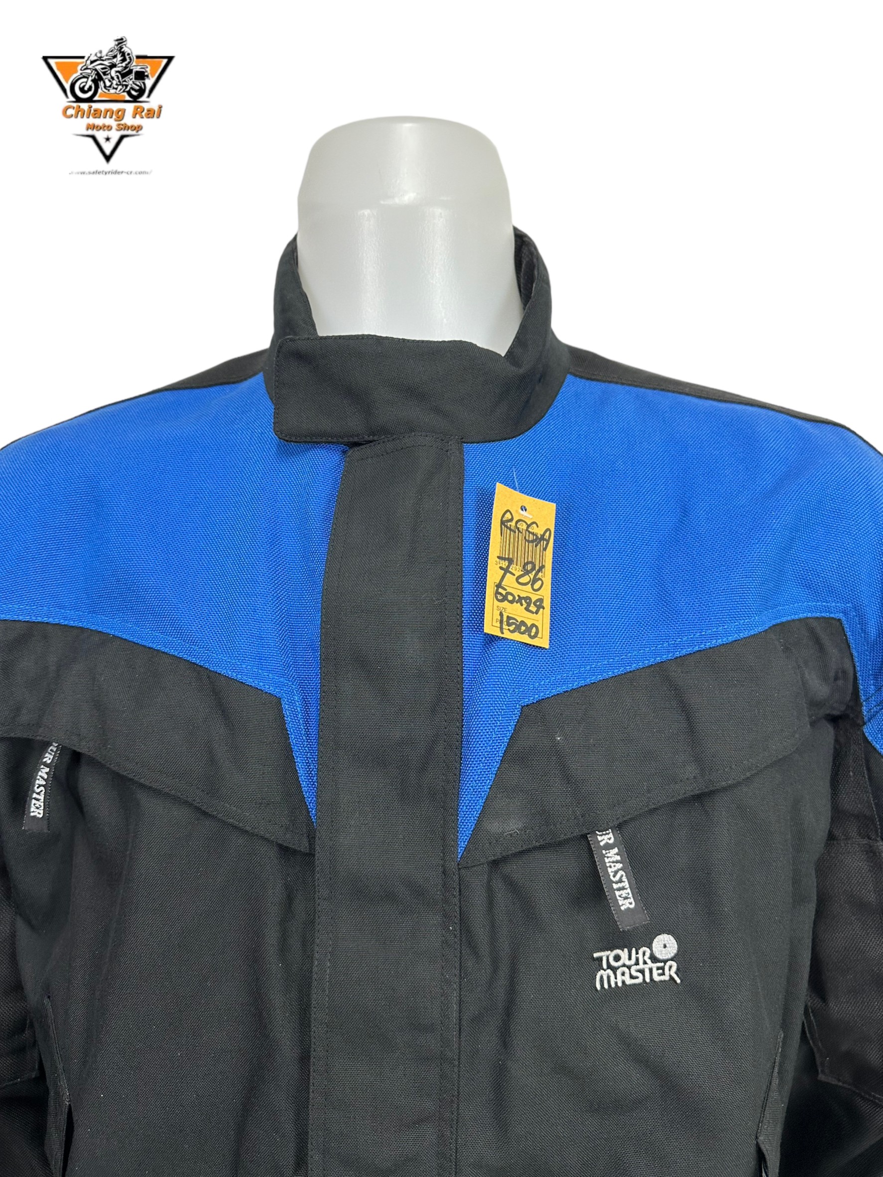 เสื้อขี่มอเตอร์ไซด์( มือสอง) RCSA 786 : อก 50" ยาว 24" (XL) TOUR