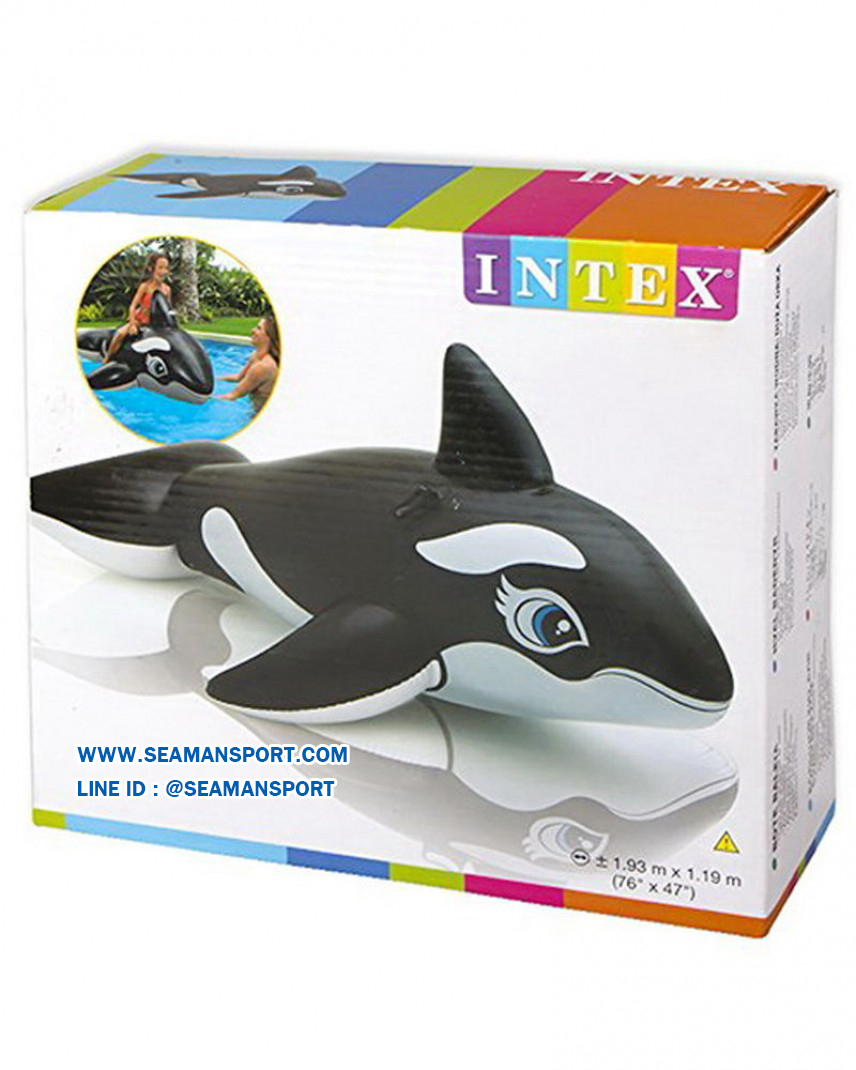 INTEX 58561 แพยางว่ายน้ำเด็กรูปปลาวาฬเพชรฆาต