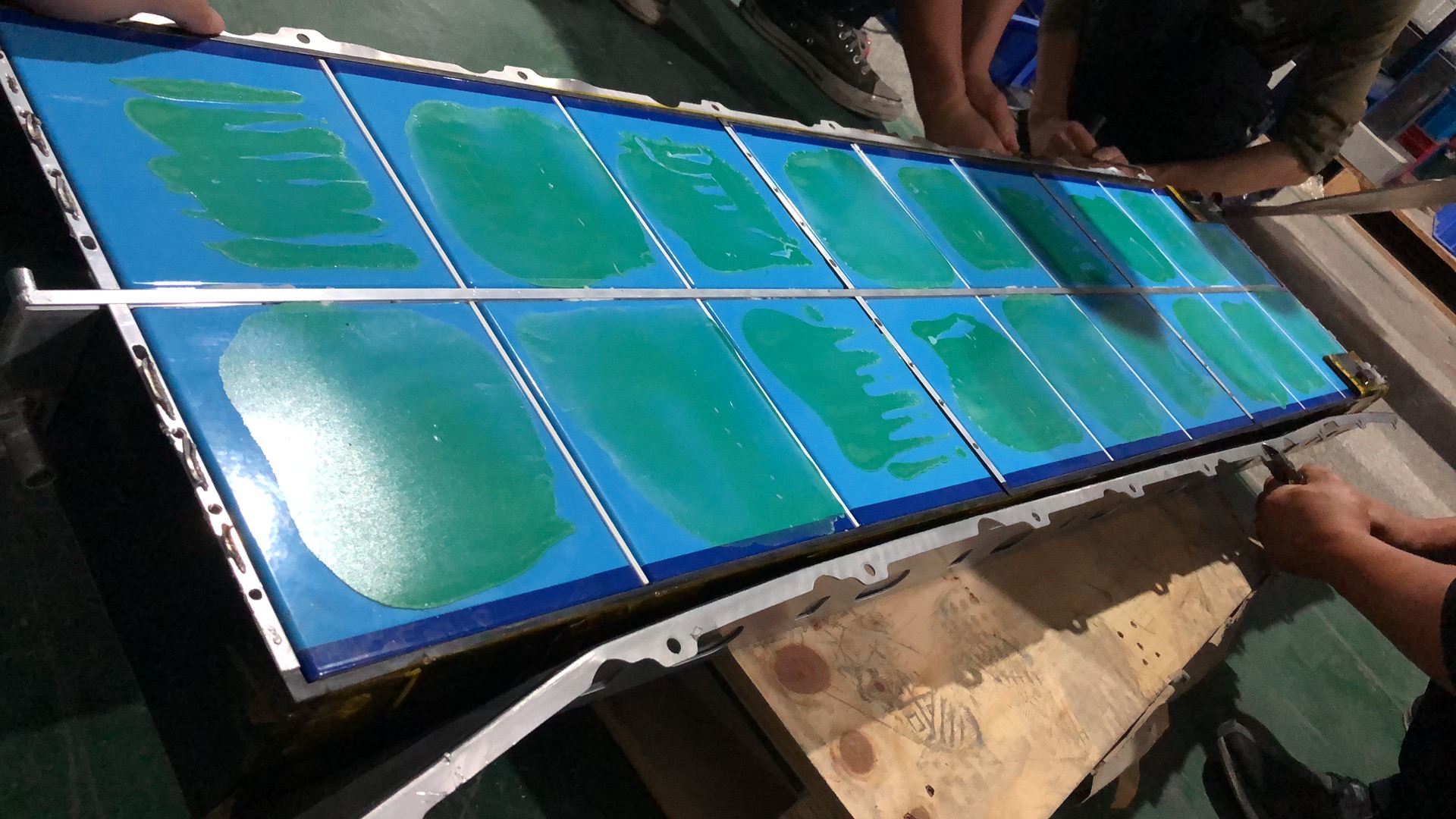 Lithium battery different type module from ev car
