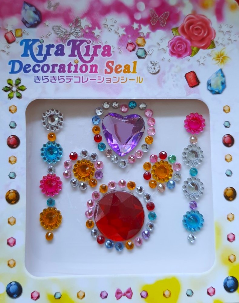 Kira Kira Decoration Seal Sticker สติ๊กเกอร์ ตกแต่ง จากญี่ปุ่น