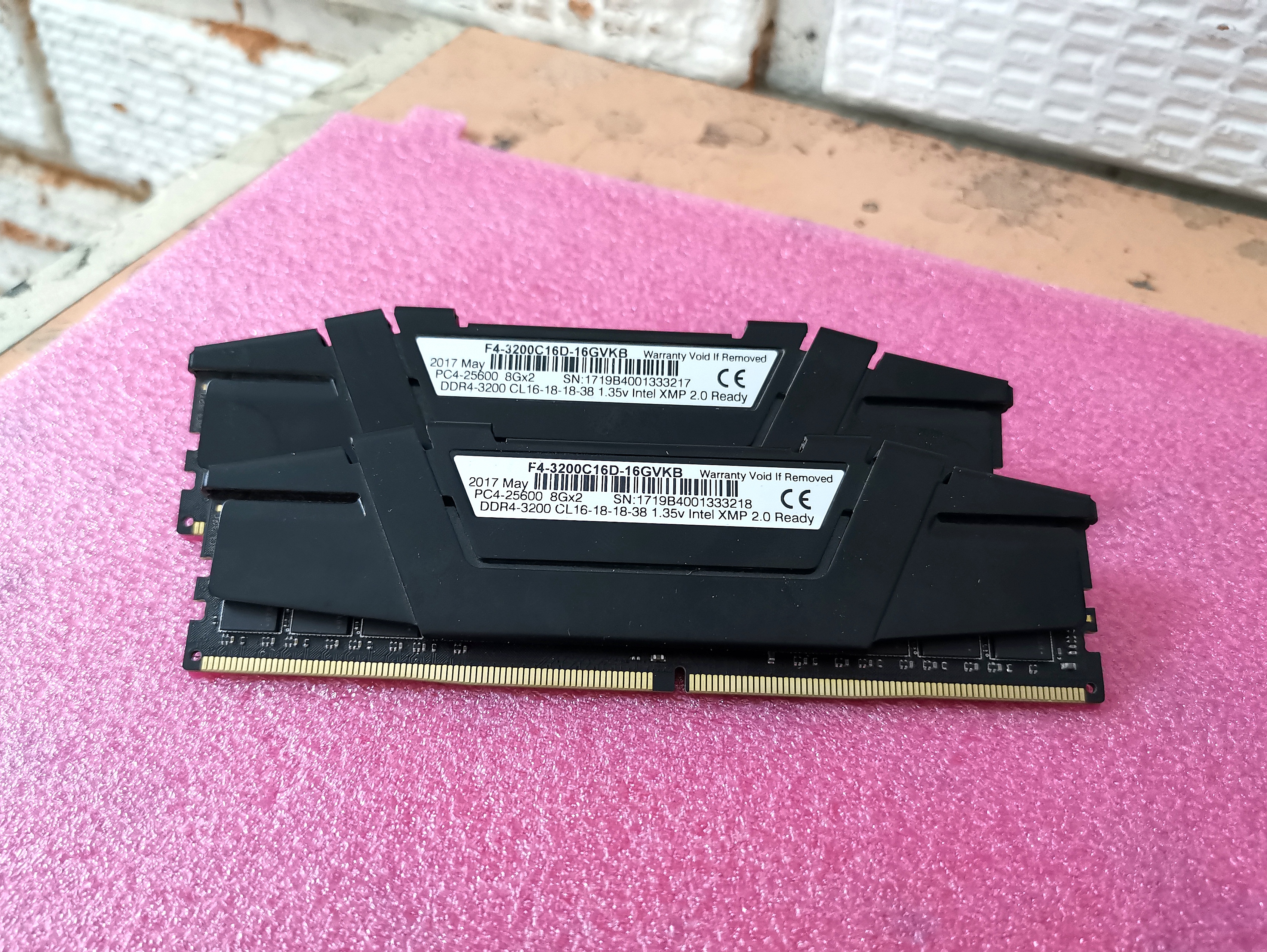 Ram PC G.Skill DDR4 16G(8*2) Bus3200