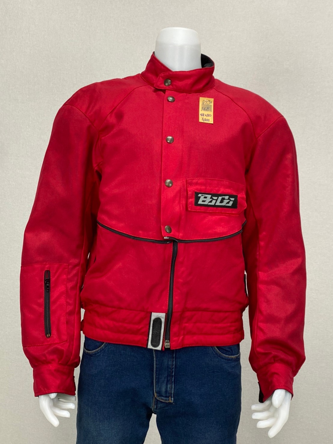 เสื้อขี่มอเตอร์ไซด์( มือสอง) RCTA 168 อก 48" ยาว 30" ยี่ห้อ**BIGI** (ไม่มีการ์ดหลัง)