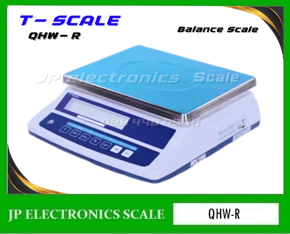 เครื่องชั่งดิจิตอล 3kg ตาชั่งดิจิตอล3kg เครื่องชั่งน้ำหนักดิจิตอล 3000กรัม เครื่องชั่งดิจิตอล3000กรัม ตาชั่ง3000กรัม ความละเอียด0.1g ยี่ห้อ TSCALE รุ่น QHW-R ถาดชั่ง ขนาด 230x300มิลลิเมตร