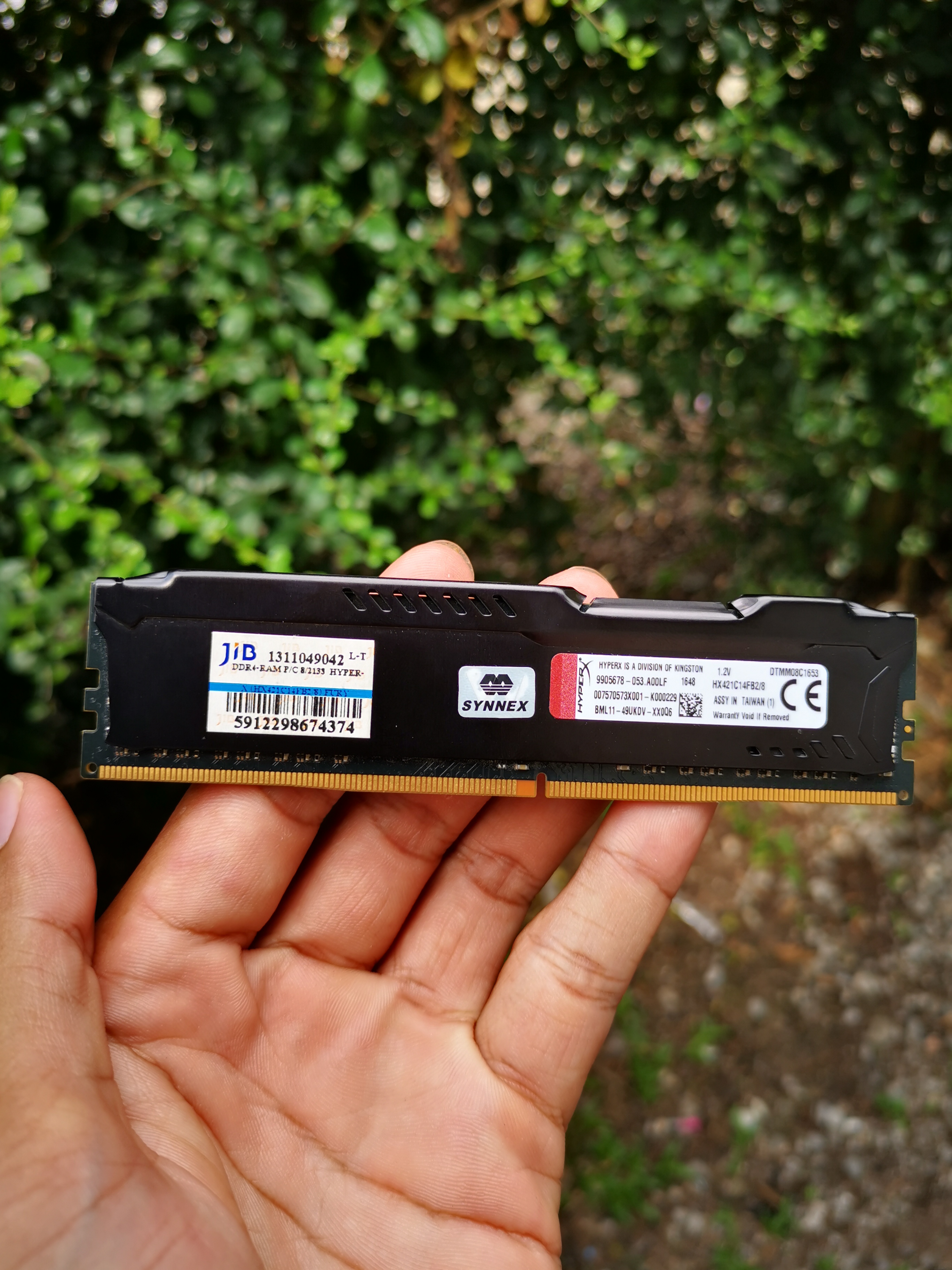 Ram Kingston HyperX FURY DDR4 8GB(8*1)/2133