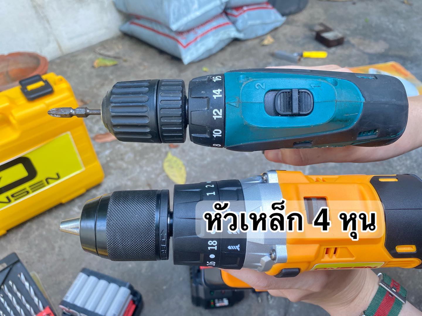 สว่านแบตกระแทก 3 ระบบ ยี่ห้อ Onsen รุ่น 209V