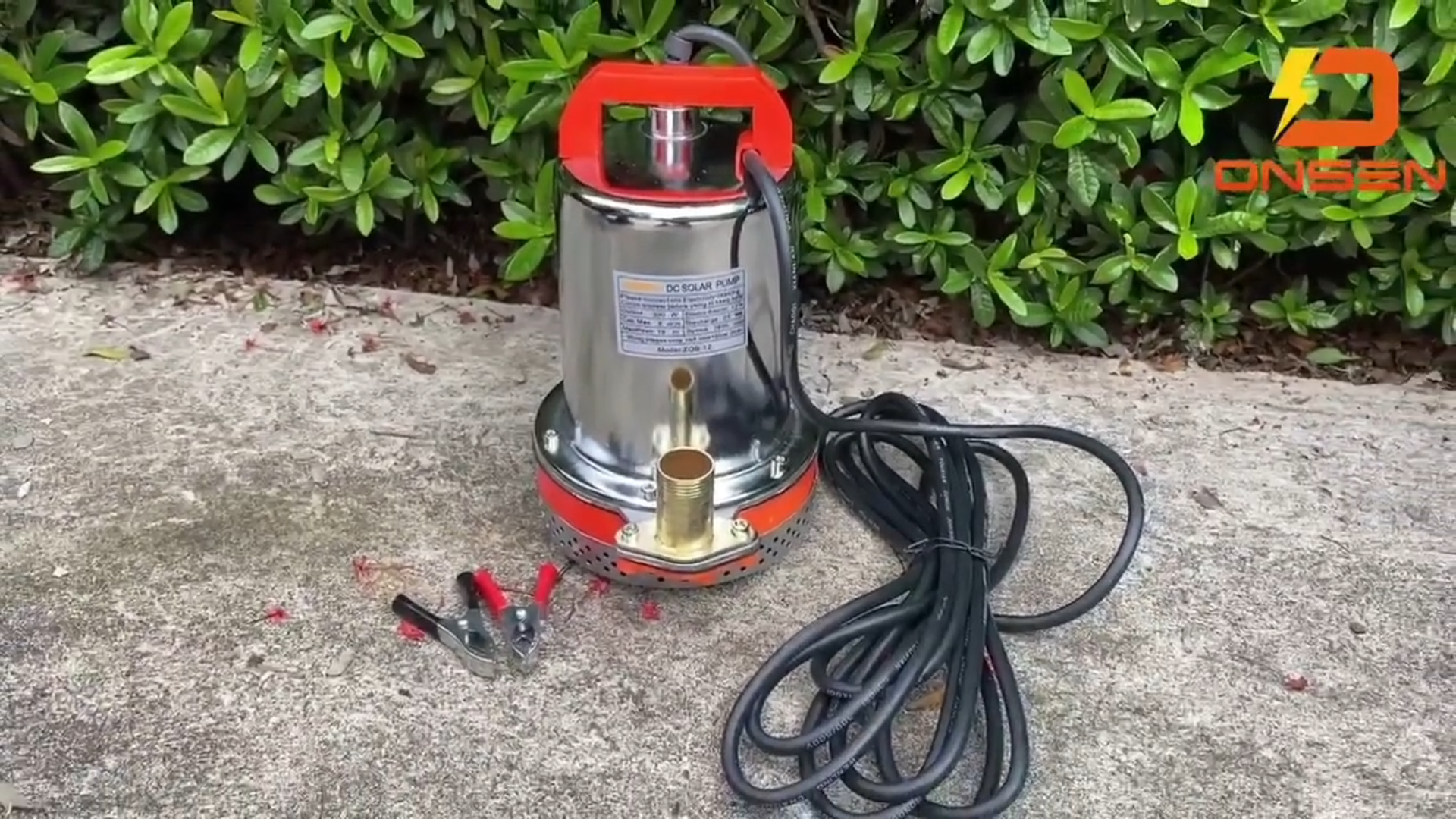 ปั้มไดโว่ ใช้แบตเตอร์รี่ DC 12V/24V