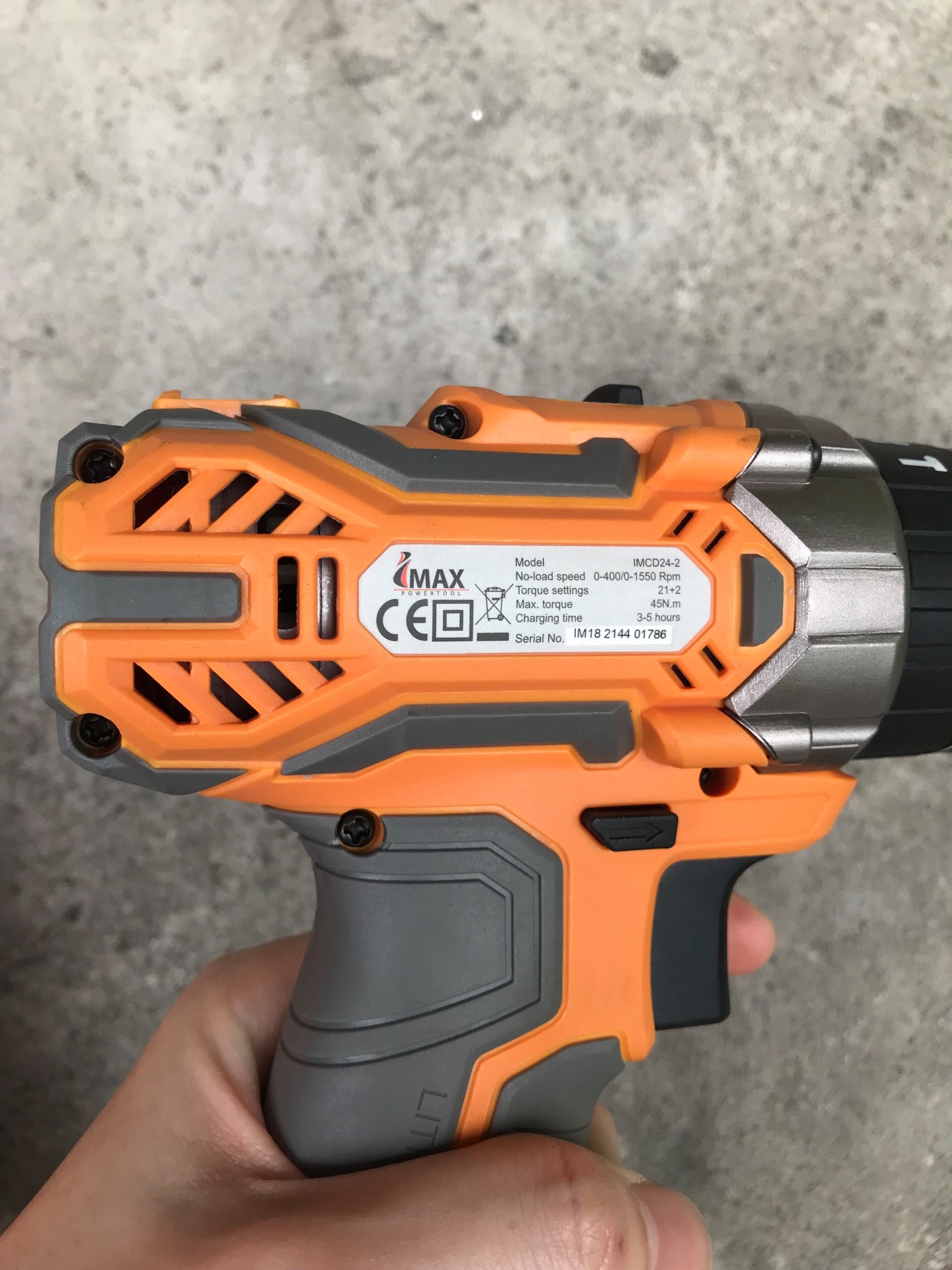 สว่าน IMAX สว่านกระแทกไร้สาย 24v รุ่น 3ระบบ