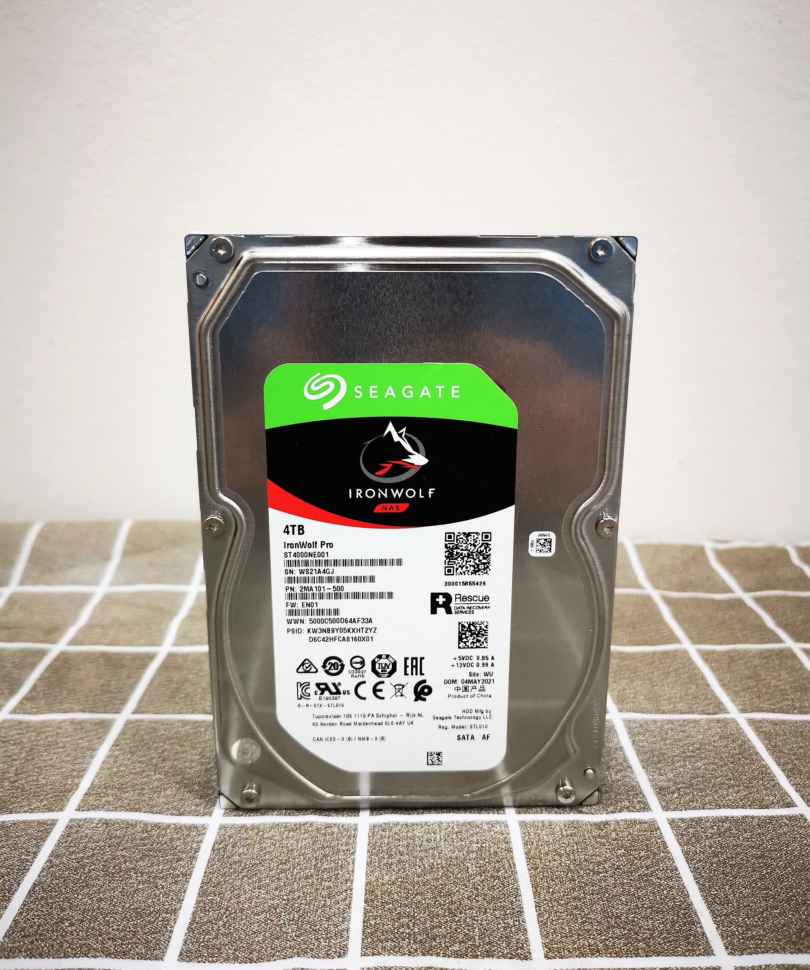 HDD Seagate IronWolf 4TB (5900RPM, 64MB, SATA-3)