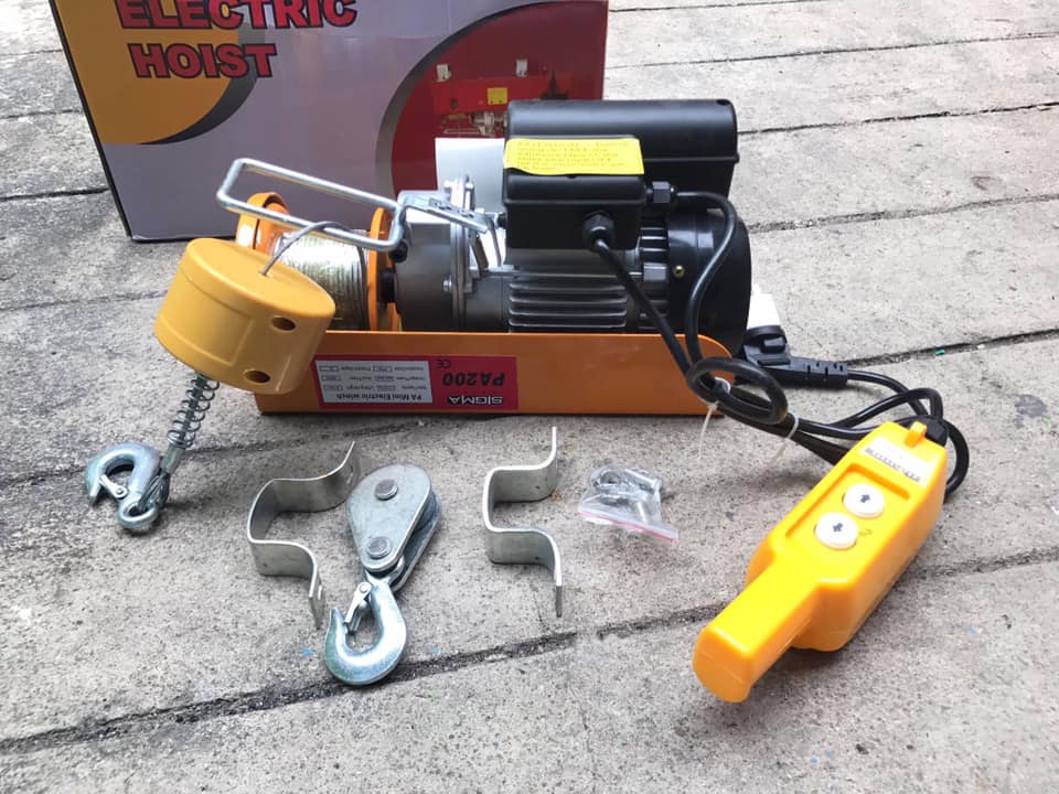 รอกสลิงไฟฟ้า Sigma รุ่น PA2OO