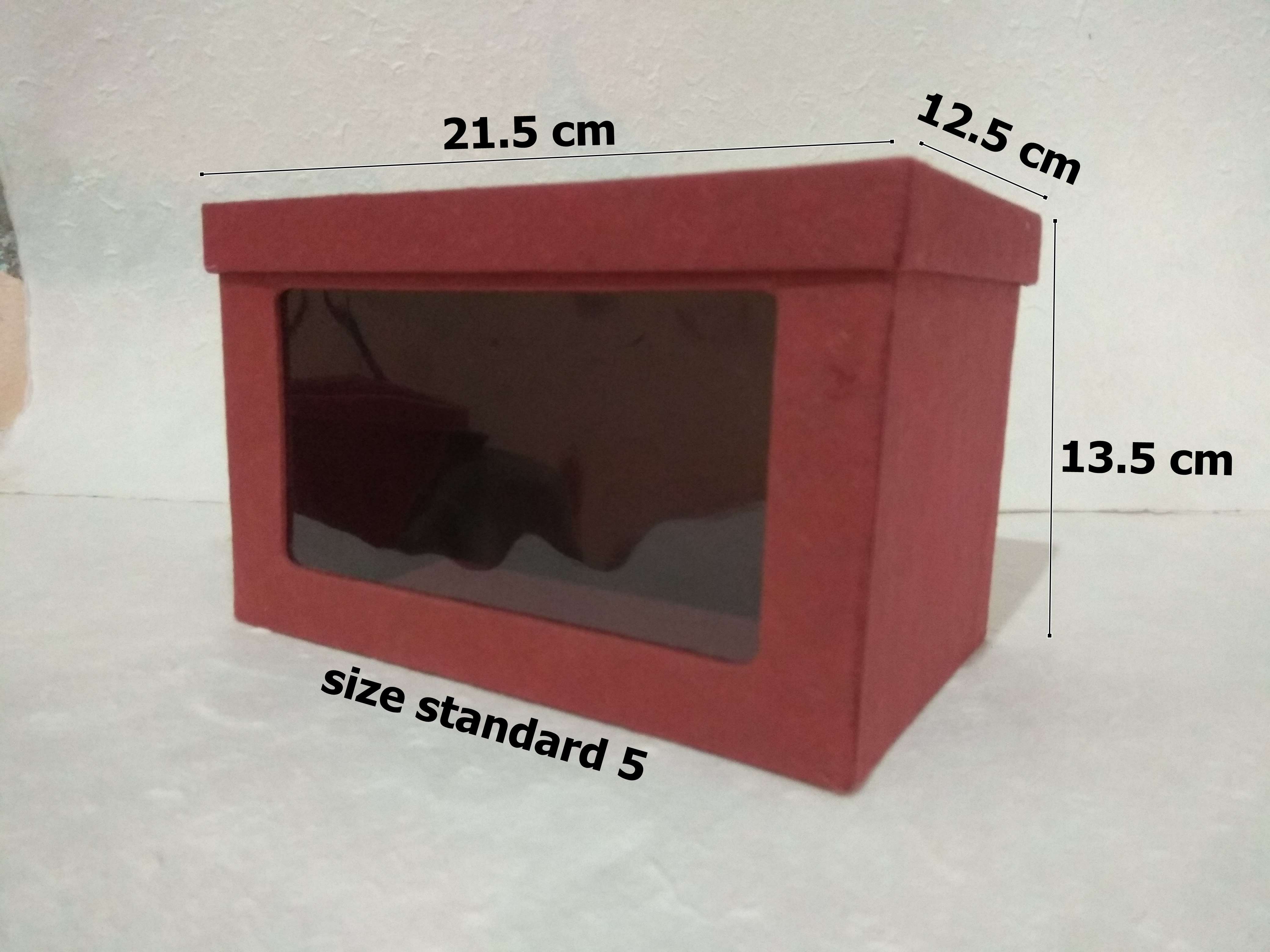 กล่องกระดาษสา size standrad 5 จำนวน 50 กล่อง เลือกสีได้ ทักไลน์