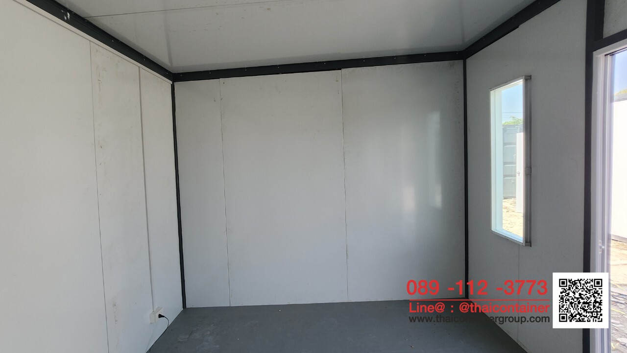 สำนักงานเคลื่อนที่ 3*6ม. สำนักงานสำเร็จรูป ตู้ออฟฟิศ