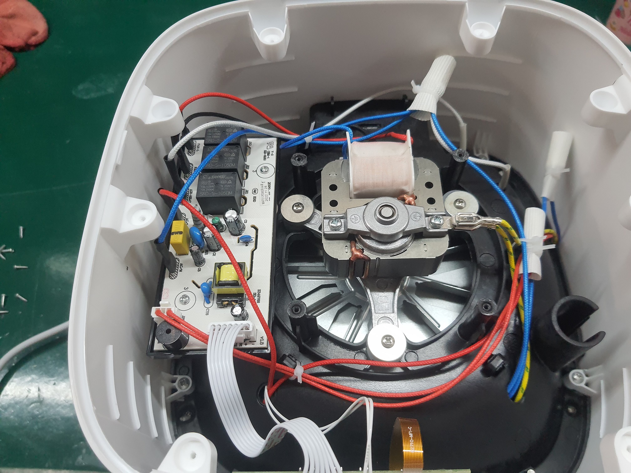 ซ่อมหม้อทอดไร้น้ำมัน ยี่ห้อ XIAOMI รุ่น MAF04 อาการเครื่องไม่ทำงาน